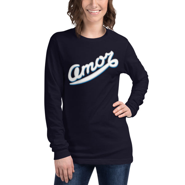 Women's "Love" Printed Long Sleeve Shirt