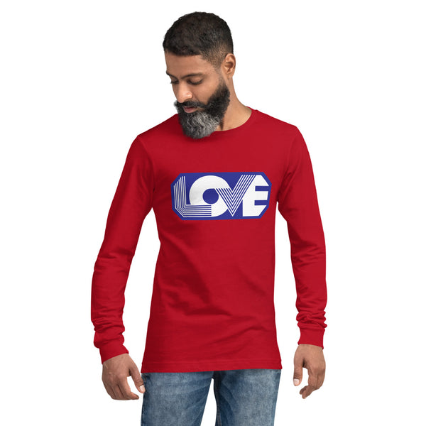 Men's "Love" Printed Long Sleeve T-Shirt