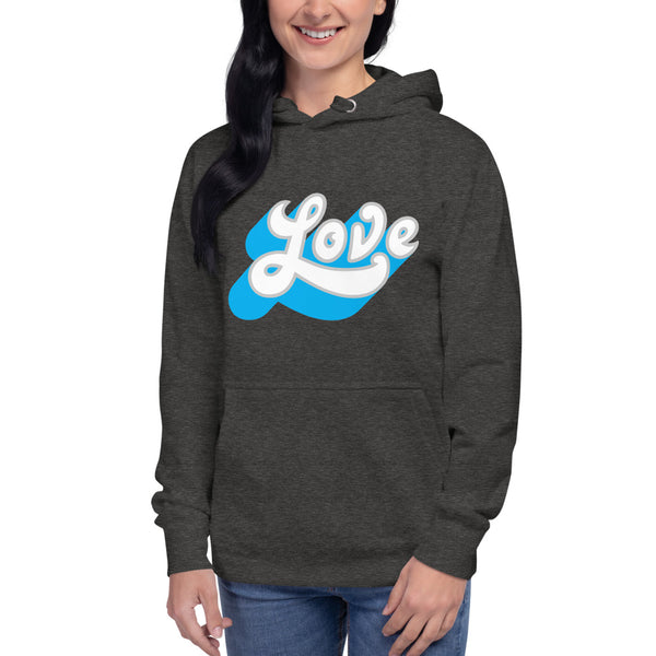 Women's "Love" Printed Hoodie