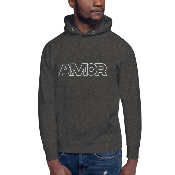 Men's "Love" Printed Hoodie