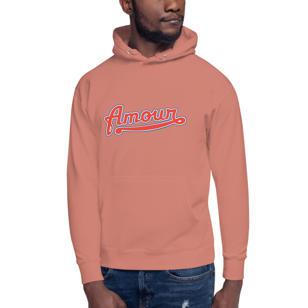 Men's "Love" Printed Hoodie