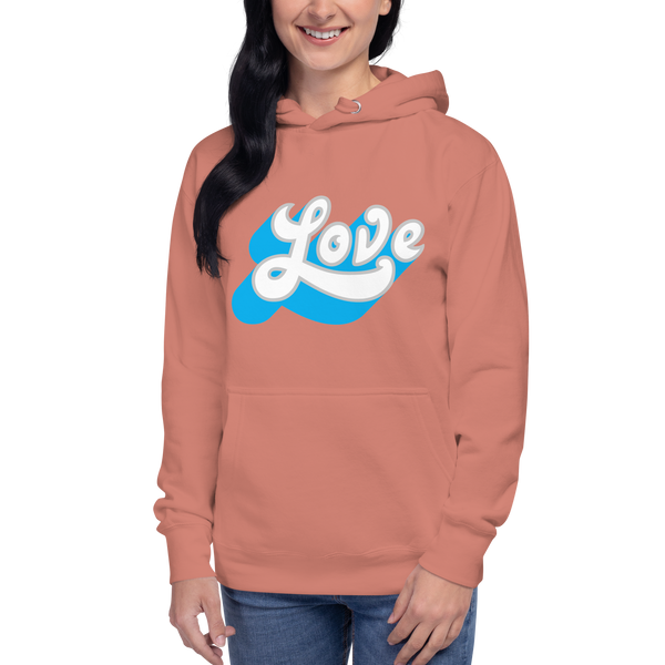 Women's "Love" Printed Hoodie