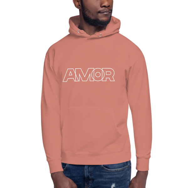 Men's "Love" Printed Hoodie