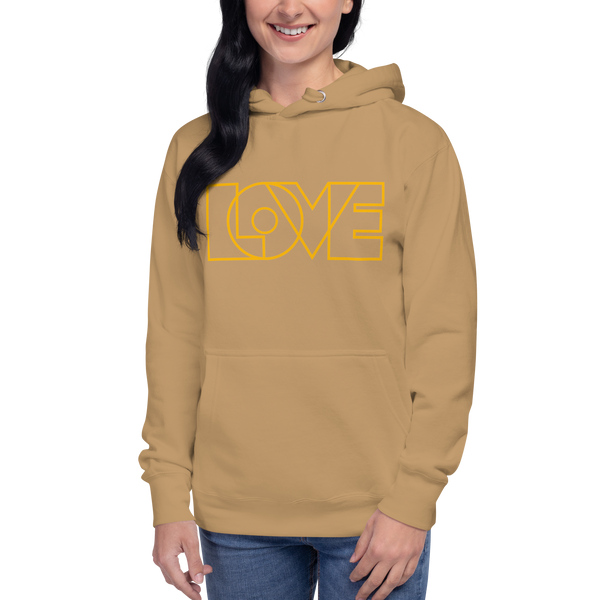 Women's "Love" Printed Hoodie