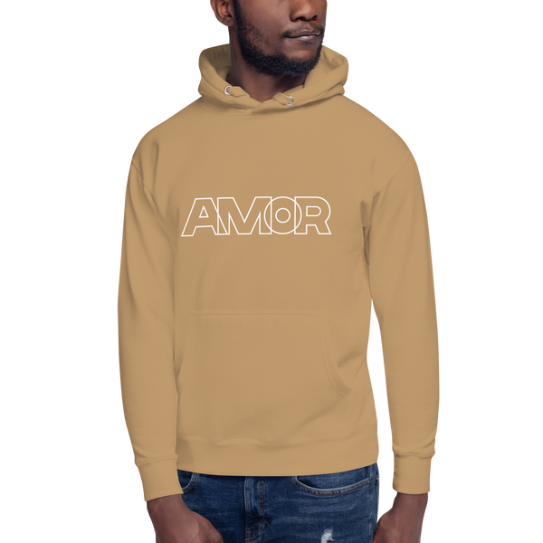 Men's "Love" Printed Hoodie