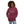 Charger l&#39;image dans la galerie, A woman is wearing a maroon hoodie featuring an original “Amor” design print by Christian Apparel Line - Loves Everywhere
