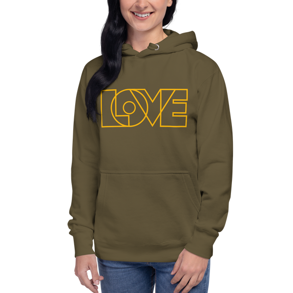 Women's "Love" Printed Hoodie