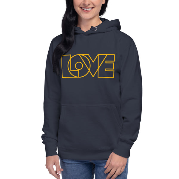 Women's "Love" Printed Hoodie