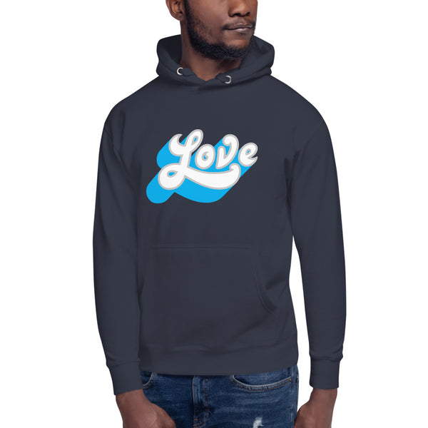 Men's "Love" Printed Hoodie