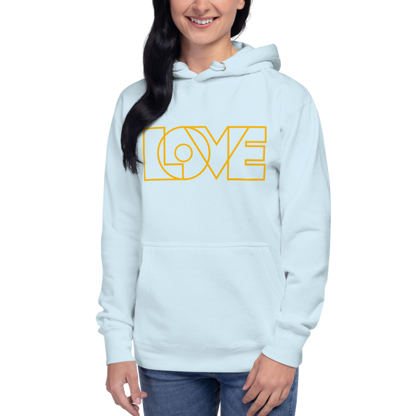 Women's "Love" Printed Hoodie