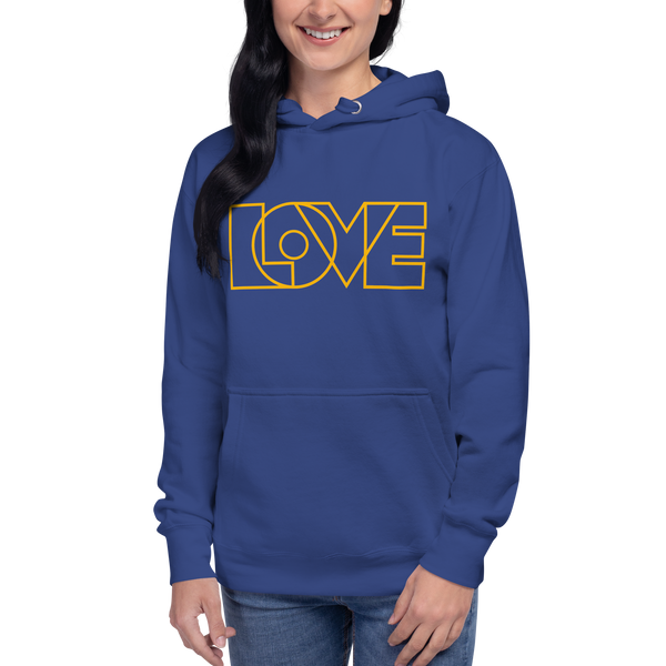 Women's "Love" Printed Hoodie