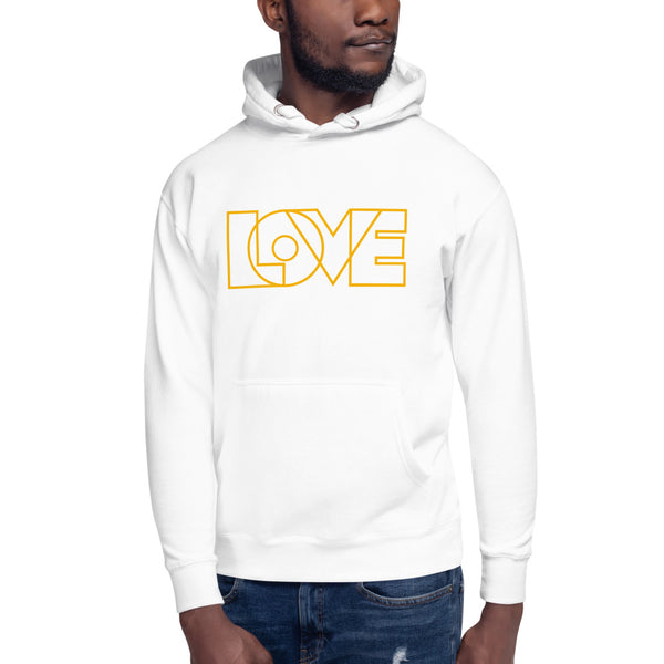 Men's "Love" Printed Hoodie