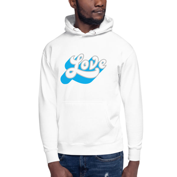 Men's "Love" Printed Hoodie