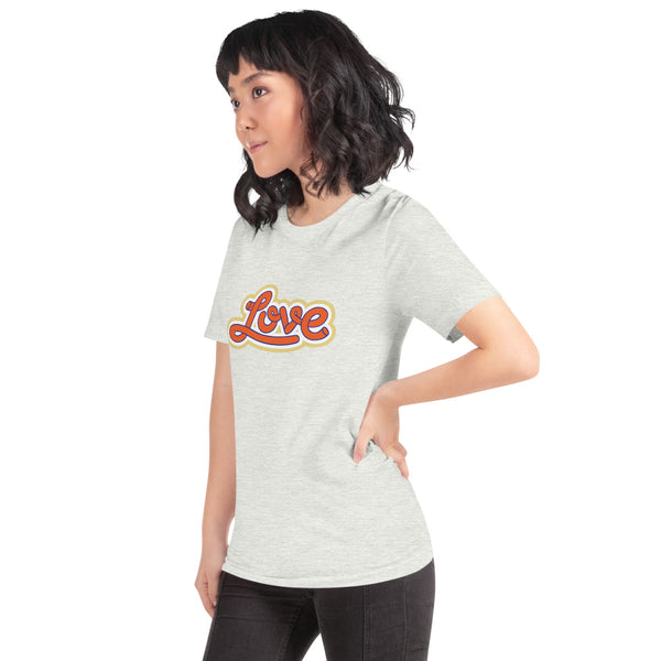 Women's "Love" Printed Short-Sleeve T-Shirt