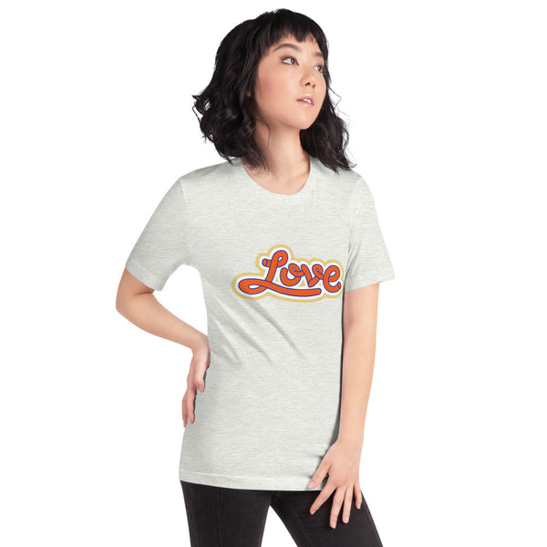 Women's "Love" Printed Short-Sleeve T-Shirt