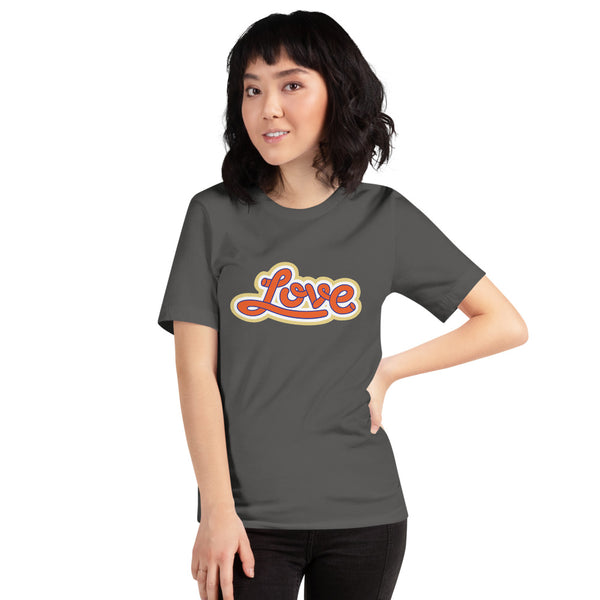 Women's "Love" Printed Short-Sleeve T-Shirt