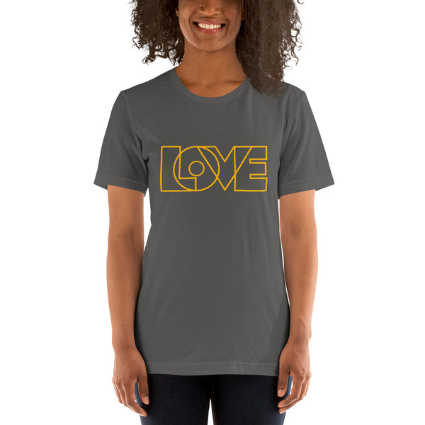 Women's "Love" Printed Short-Sleeve Shirt