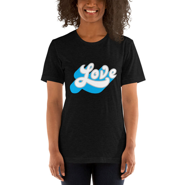 Women's "Love" Printed Short-Sleeve Shirt