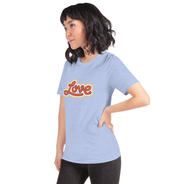 Women's "Love" Printed Short-Sleeve T-Shirt