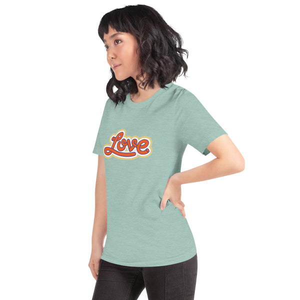 Women's "Love" Printed Short-Sleeve T-Shirt