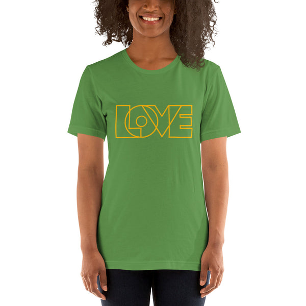 Women's "Love" Printed Short-Sleeve Shirt