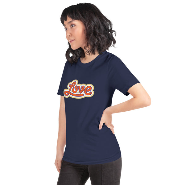 Women's "Love" Printed Short-Sleeve T-Shirt