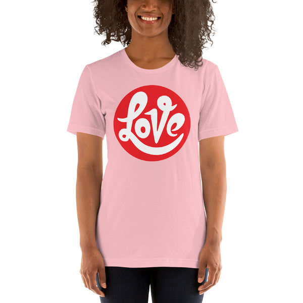 Women's "Love" Printed Short-Sleeve T-Shirt