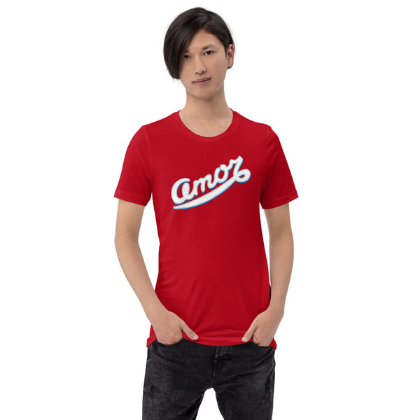 Men's "Love" Printed Short-Sleeve T-Shirt