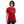 Load image into Gallery viewer, A young woman is wearing a red Crew Neck T Shirt featuring an original “Amor” design print by Christian T-Shirt Brand - Loves Everywhere
