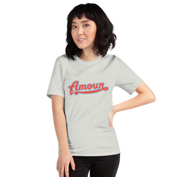 Women's "Love" Printed Short-Sleeve Shirt