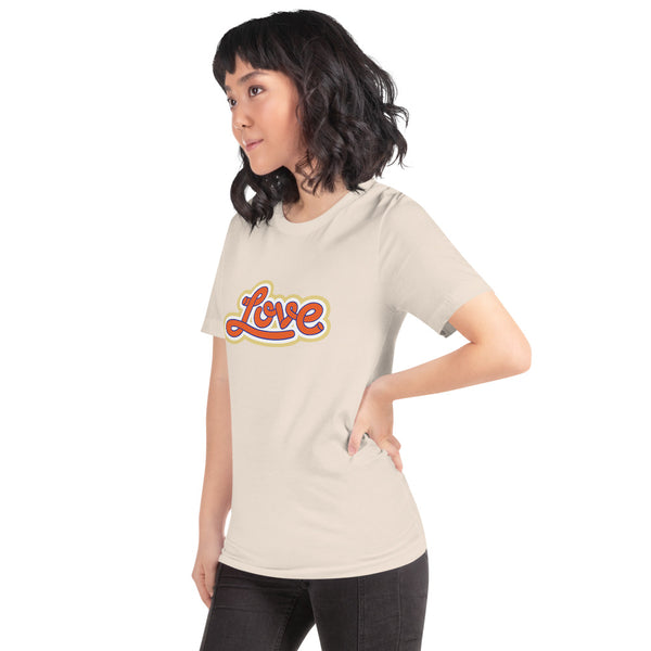 Women's "Love" Printed Short-Sleeve T-Shirt