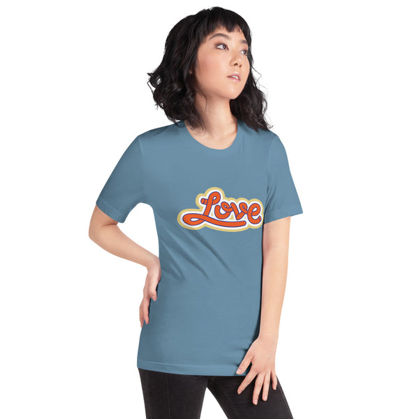 Women's "Love" Printed Short-Sleeve T-Shirt