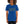 Load image into Gallery viewer, A young woman is wearing a royal Crew Neck T Shirt featuring an original “Love” design print by Christian Clothing Brand - Loves Everywhere
