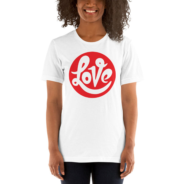 Women's "Love" Printed Short-Sleeve T-Shirt