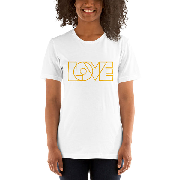 Women's "Love" Printed Short-Sleeve Shirt