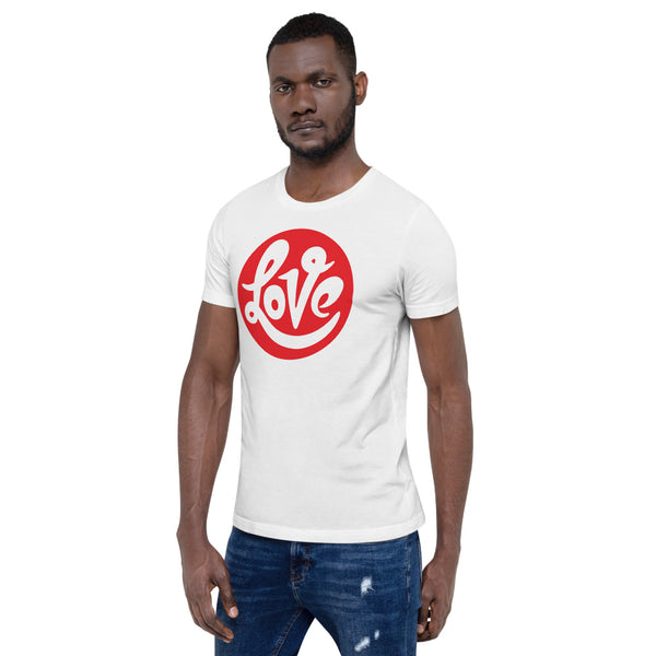 Men's "Love" Printed Short-Sleeve T-Shirt