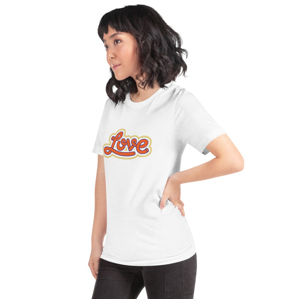 Women's "Love" Printed Short-Sleeve T-Shirt