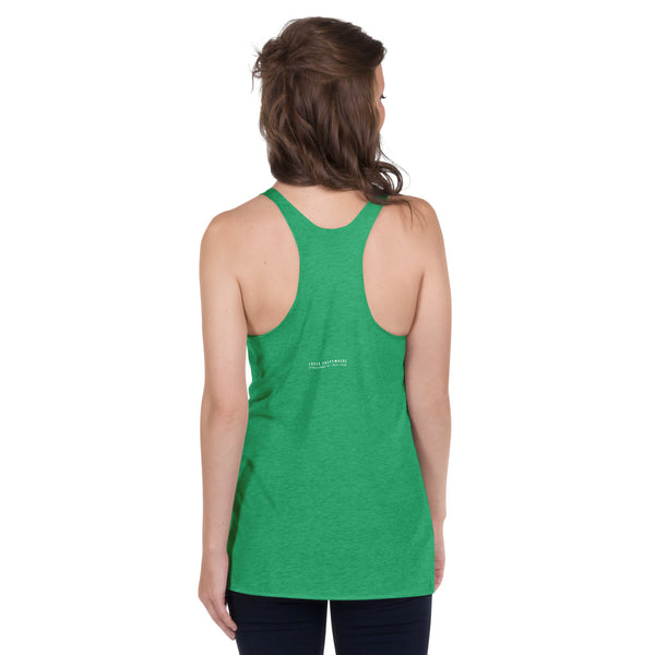 Women's "Love" Printed Racerback Tank Top