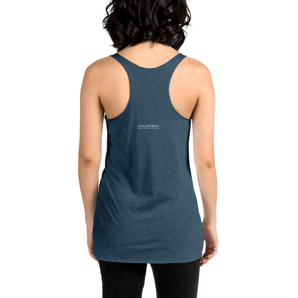 Women's "Love" Printed Racerback Tank Top