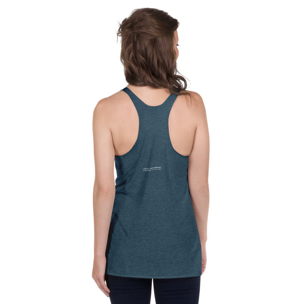 Women's "Love" Printed Racerback Tank Top