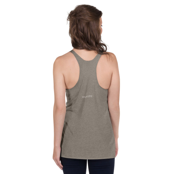 Women's "Love" Printed Racerback Tank Top