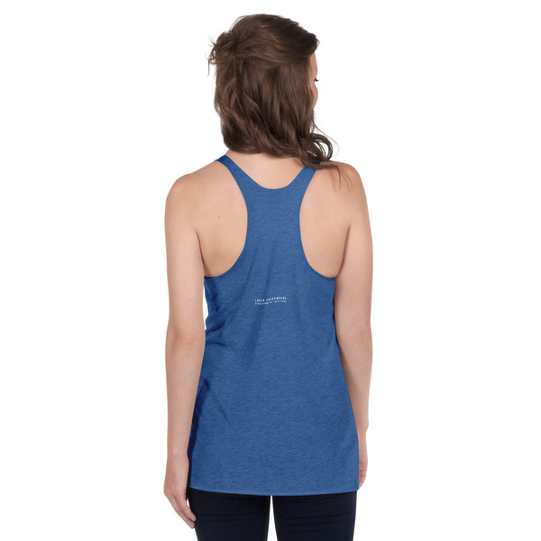 Women's "Love" Printed Racerback Tank Top