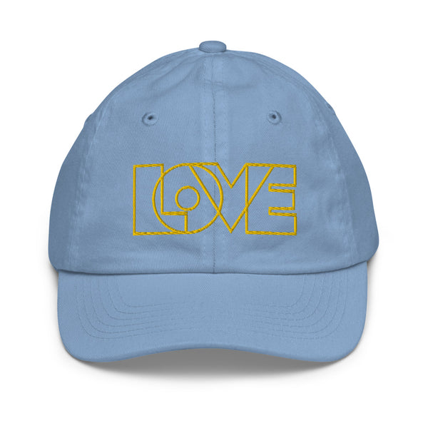 Boy's "Love" Embroidered Baseball Cap