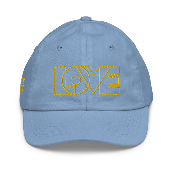 Girl's "Love" Embroidered Baseball Cap