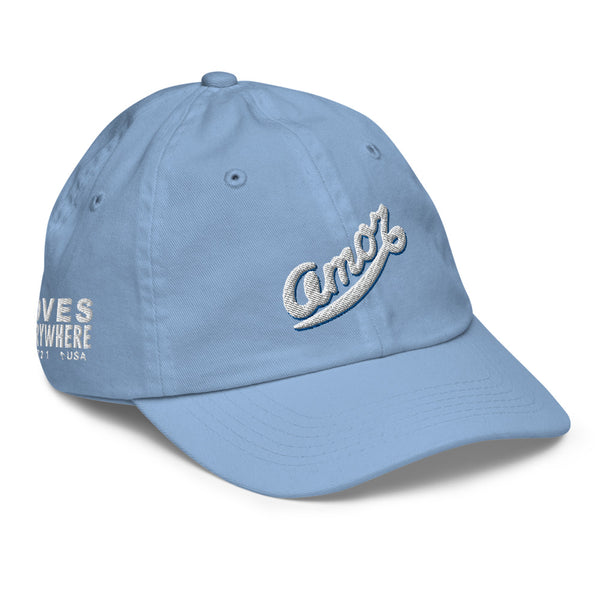 Boy's "Love" Embroidered Baseball Cap