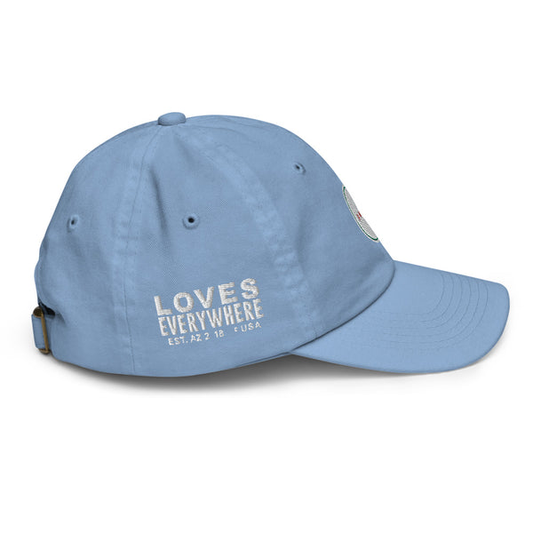 Boy's "Love" Embroidered Baseball Cap