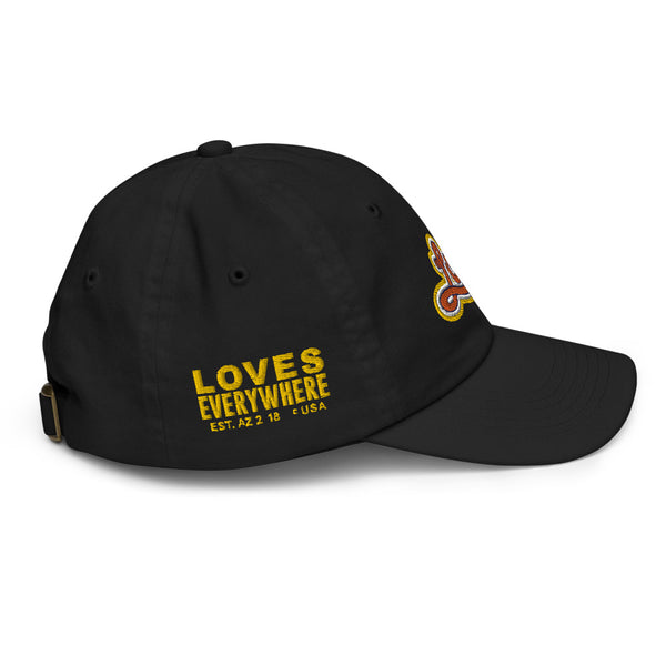 Boy's "Love" Embroidered Baseball Cap