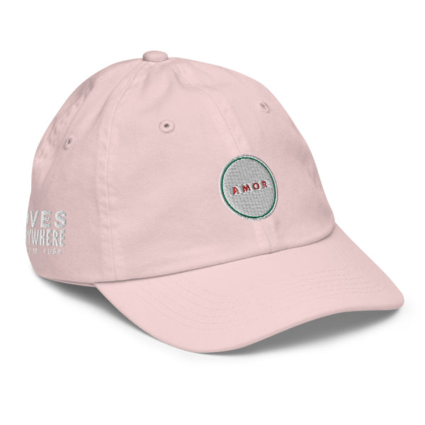 Boy's "Love" Embroidered Baseball Cap