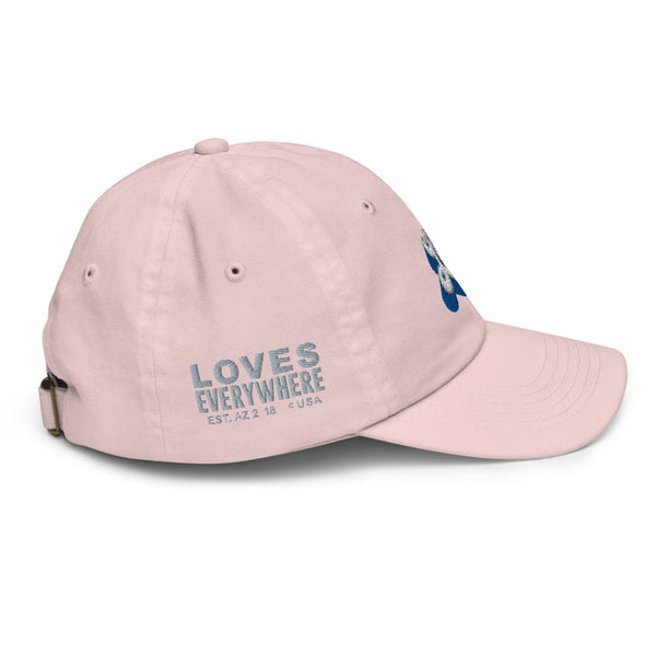 Boy's "Love" Embroidered Baseball Cap