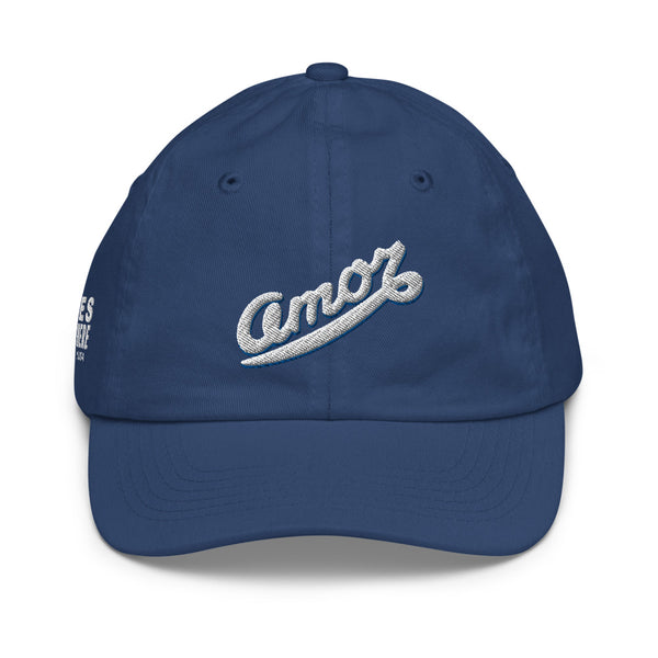 Boy's "Love" Embroidered Baseball Cap